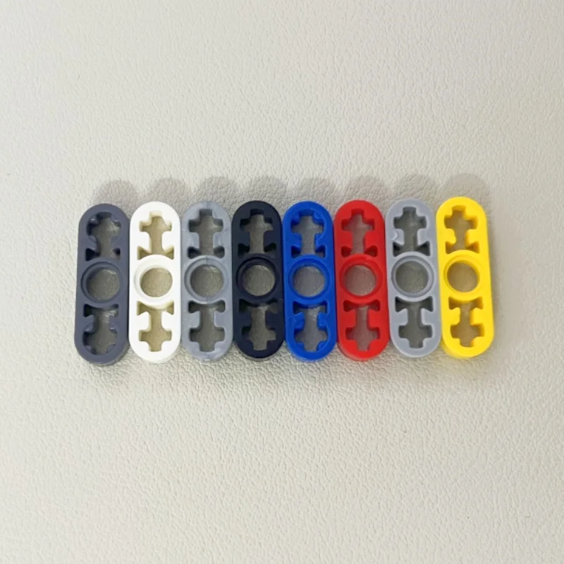 50PCS 6632 Liftarm Thin 1 x 3 Axle Holes Bricks Toys For Technical MOC Buildings Blocks High-Tech DIY Compatible