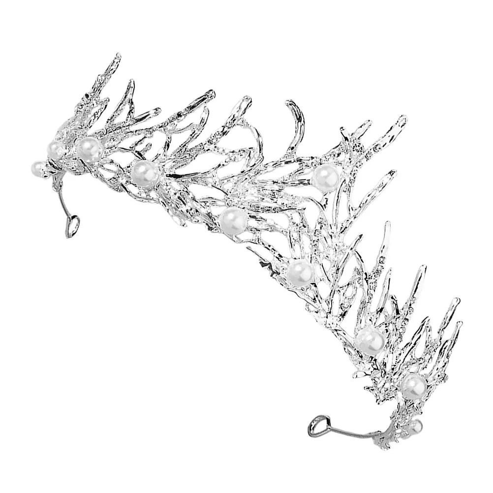 

1 шт. винтажная корона в стиле ретро для невесты, женский свадебный головной убор, блестящие украшения, легкий и удобный в переноске, шикарный и изящный дизайн