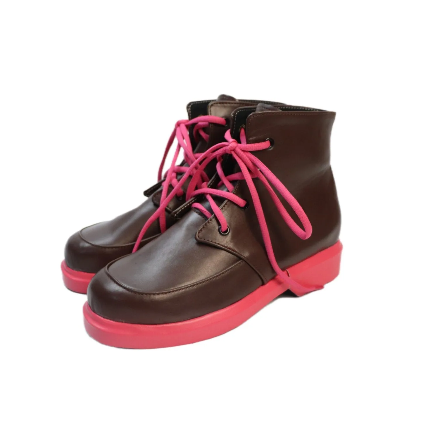 Touko Cosplay Shoes Halloween Carnival Boots PU Leather Shoes Custom Made Big Size