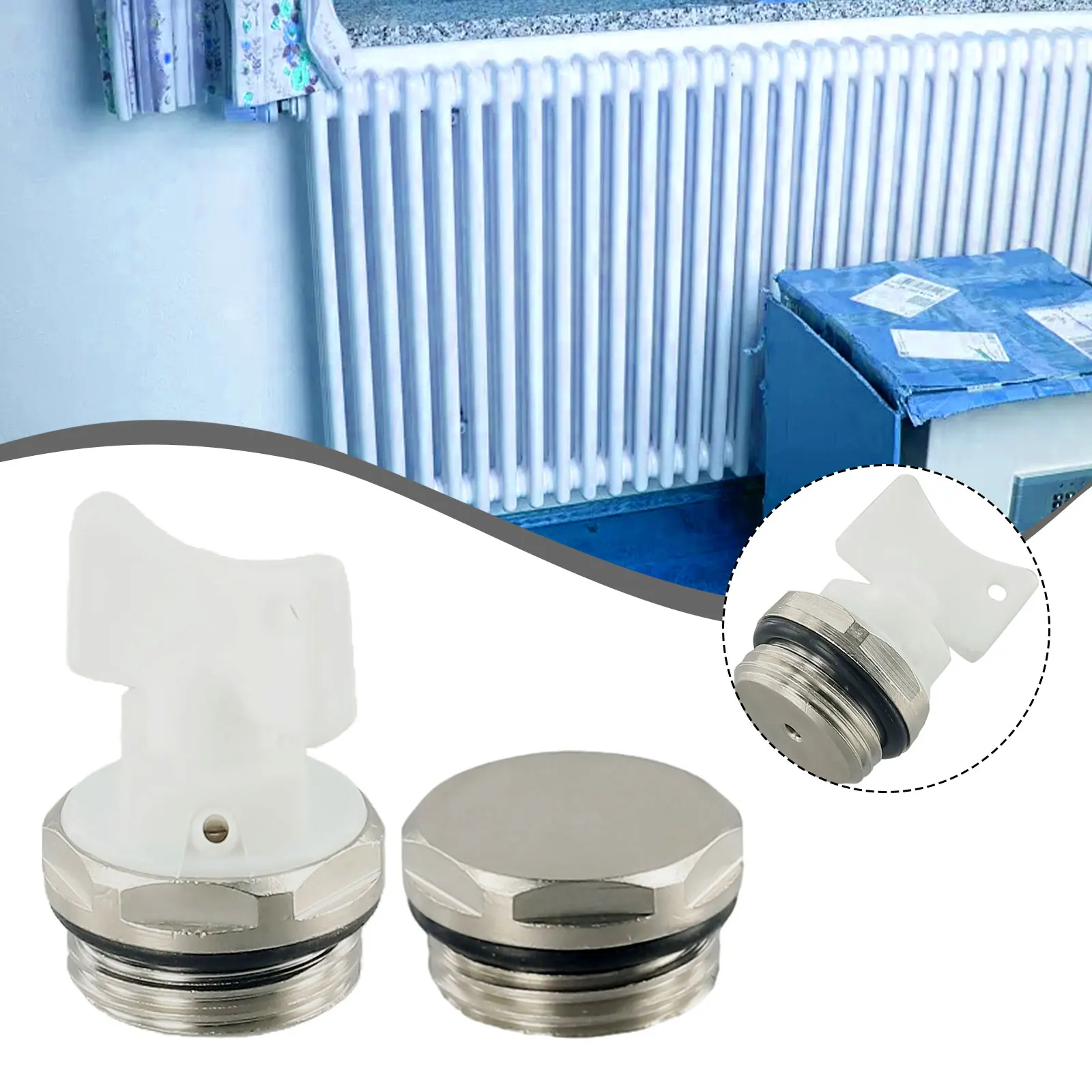 For Radiators Bleed Valve Radiator Bleed Valve Radiator Maintenance Durability And Longevity Nominal Pressure 10 Bar Easy To Use