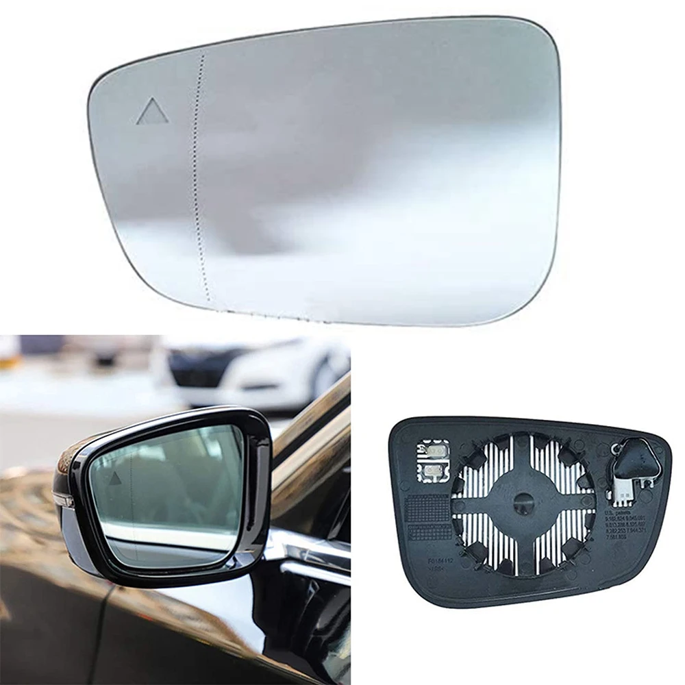 Car Left Heated Blind Spot Wing Rear Mirror Glass For-BMW 3 Series G20 G21 5 Series G30 G31 7 Series G11 G12