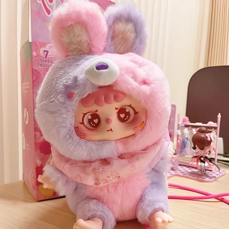 

Animal Party Blind Box Plush Dolls Cute Dolls For Girls Birthday Children'S Day Gift Trendy Collectible Toys Soft Rubber Face