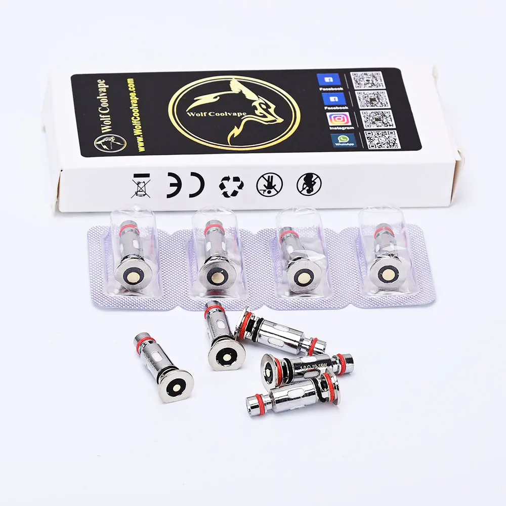 رأس لفائف شبكية بديلة من الكاليبورن ، متوافق مع G2 ، GK2 ، كوكو برايم ، 1.0 أوم ، 0.8 أوم ، 1.0 أوم ، 10 #5