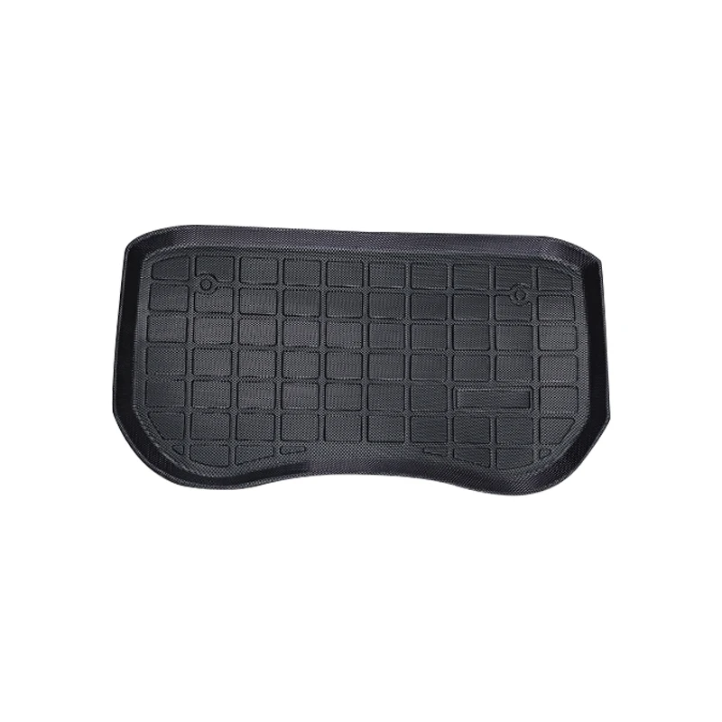 

Подходит для Tesla Model 3 2021-2023 годов выпуска, квадратный коврик для переднего багажника (материал TPE)