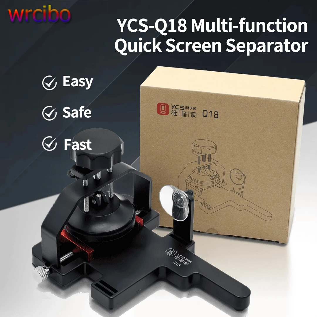 

YCS Q18 Mobile Phone Repair Screen Quick Separation Fixture Mobile Phone LCD Screen Back Cover Opener Dismantling Disassembly