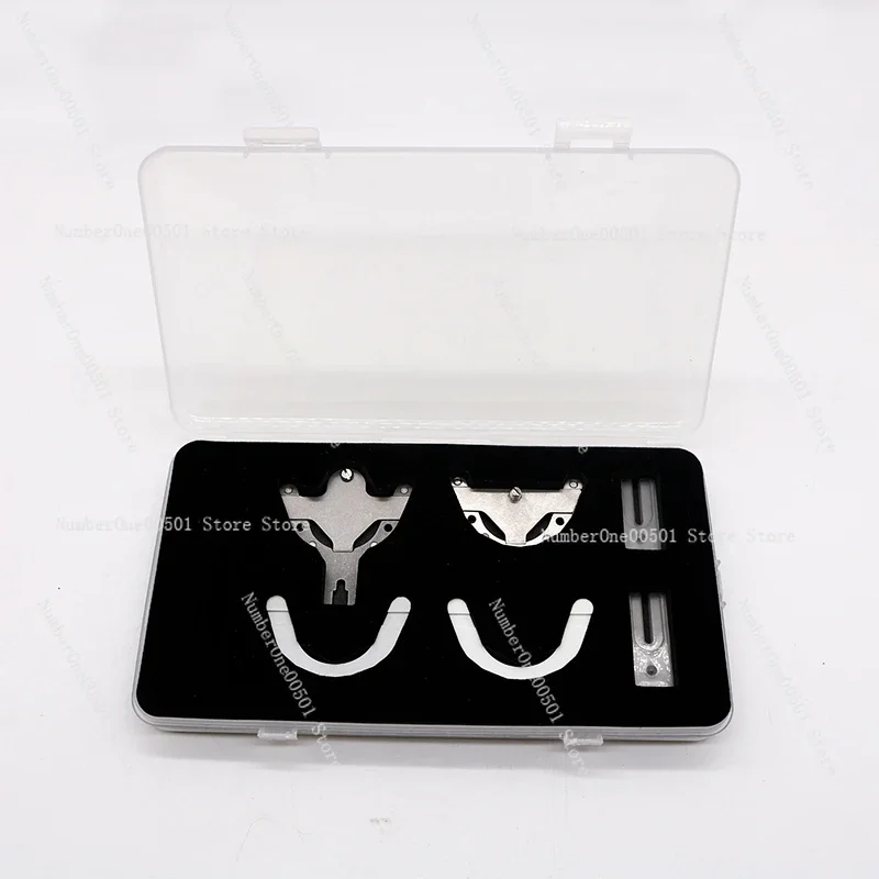 Gothic Arch Tracer Dental Articulator for Full Denture Construction Adjustable Facebow with Mandibular Motion Recorder