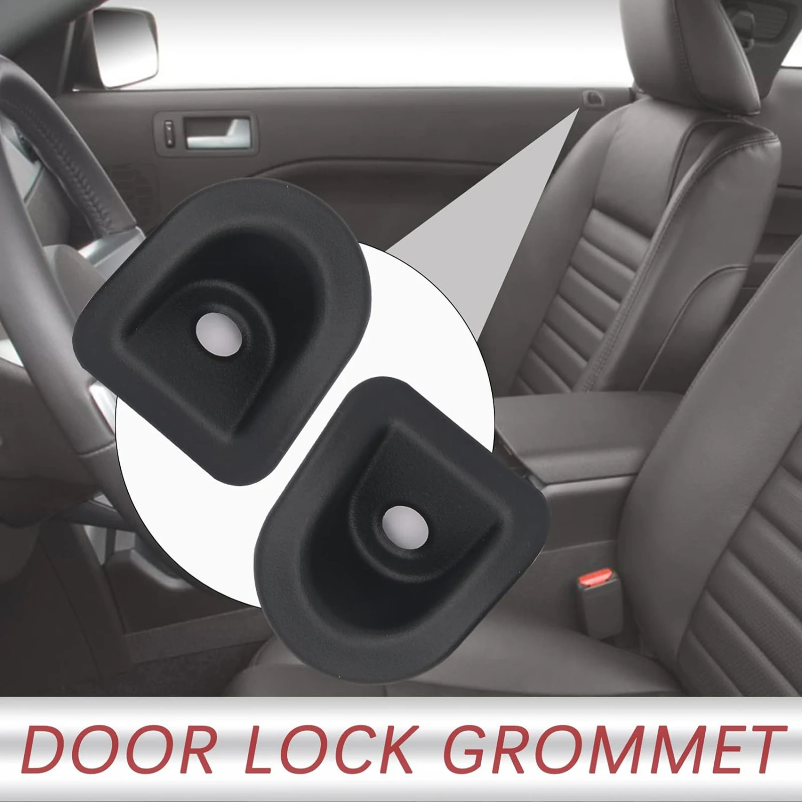 1 pz per Ford Car Right Passenger Door Trim Grommet accessori Auto per Ford Mustang 2006-2014 muslimex parte di ricambio
