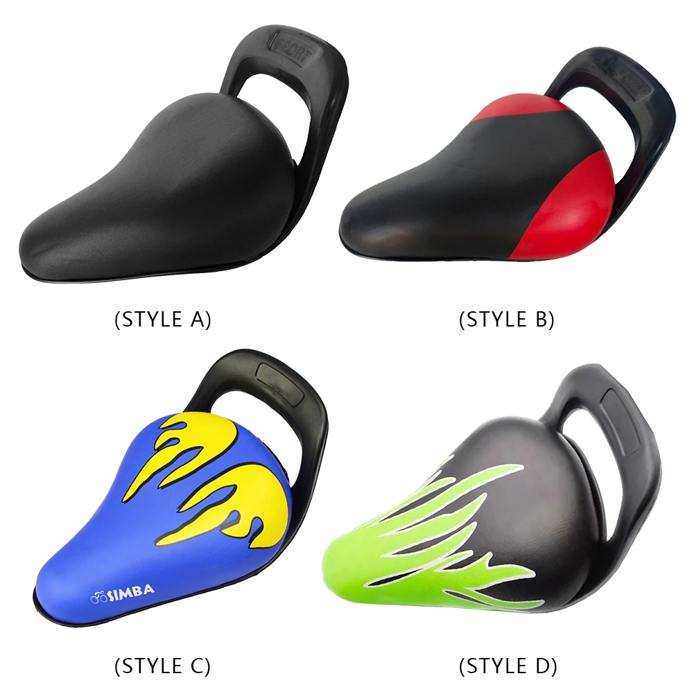 

Children Bicycle Saddle Seat Comfortable Bicycle Children Seat Bench with Armrests Waterproof Non-slip Bike Accessories Parts