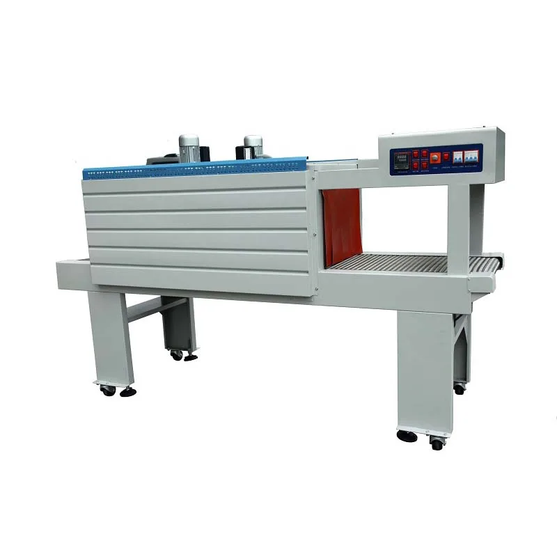 

BS-5530M Hualian Automatic Wrap Tubing PVC Film Packing Heat Tube Tunnel Shrink Wrapping Machine