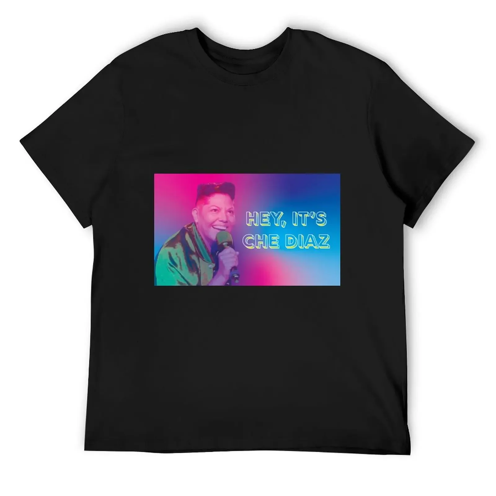 

It's Che Diaz T-Shirt vintage clothes anime t shirts anime tshirt Aesthetic clothing mens fashion