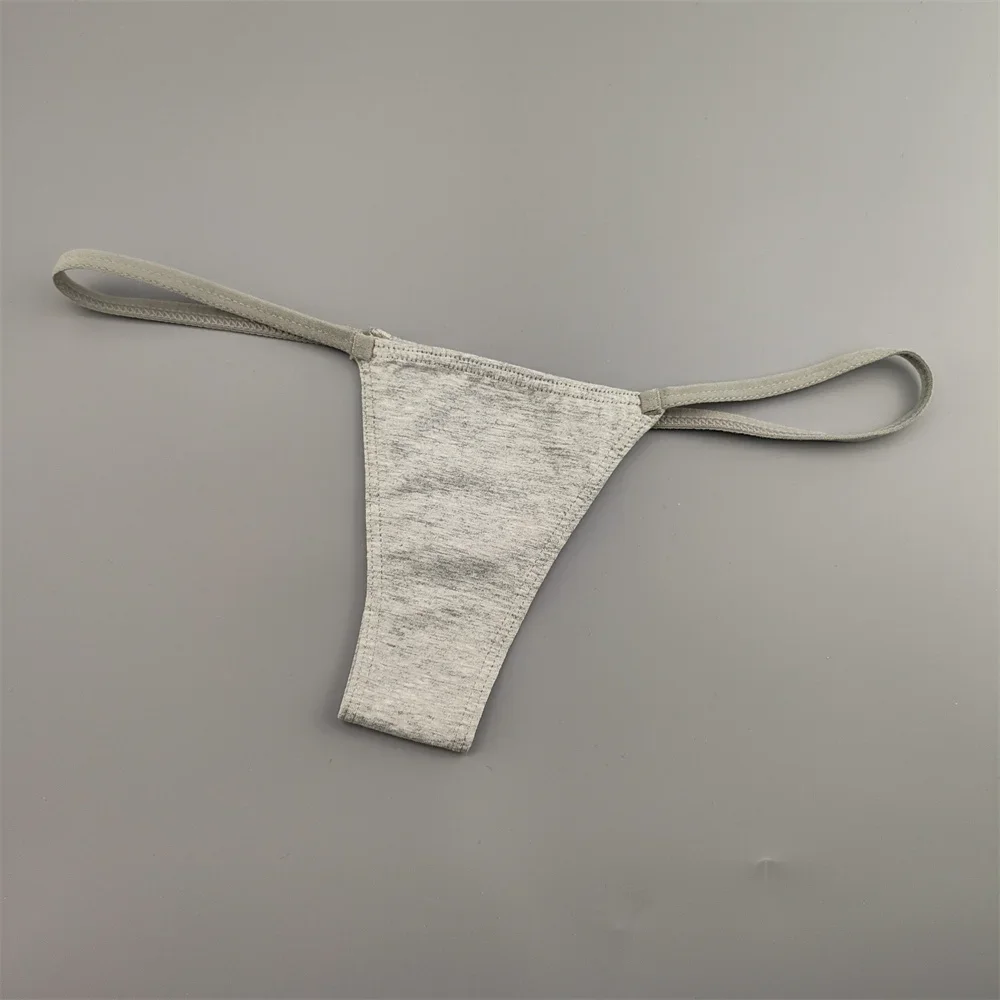 ملابس داخلية قطنية عالية الجودة للنساء ، ملابس داخلية مثيرة ، سراويل داخلية سلسة ملونة ، بيكيني حميمي جي سترينج ، ملابس داخلية نسائية ، 3 قطعة لكل عبوة