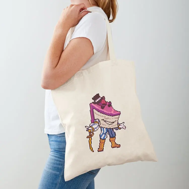 

Calroy Pixel Tote Bag shopper bag woman canvas tote Eco bag reusable shopping