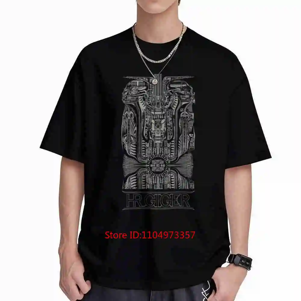 Giger Barphomet Short Sleeve Tee 100% Cotton T-Shirt
