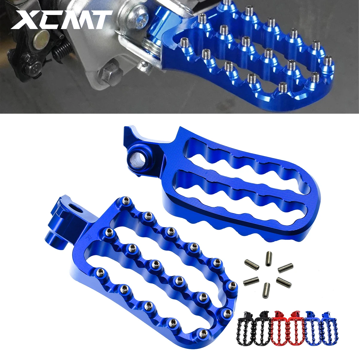 

For YAMAHA Tenere700 RALLY Tenere 700 World Raid XTZ700 XTZ 700 Motorcycle Accessories Foot Pegs Rest Pedal Footrest Footpegs