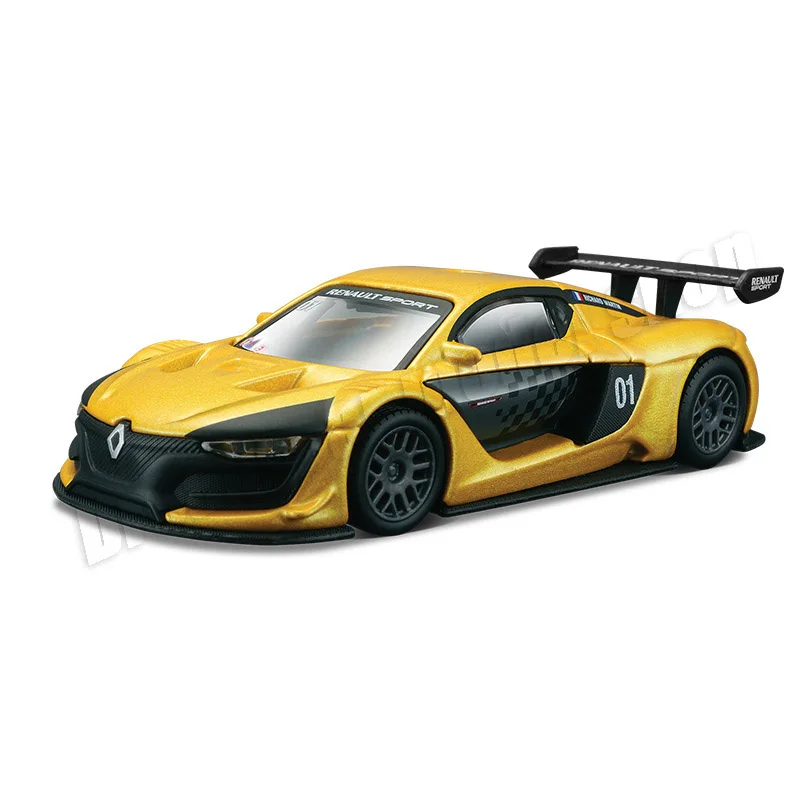 Original Bburago Renault Sport R.S.01 Legierung Druckguss Auto Modell Sammeln Miniatur Autos Modell Spielzeug Kinder Geschenk