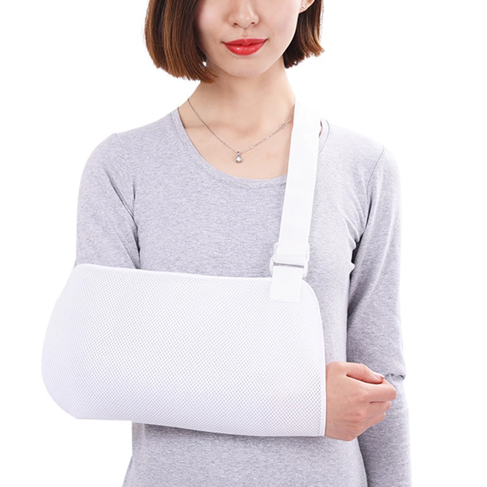 

Arm Sling Shoulder Immobilizer Brace for Wrist Injury Joint Dislocation Fixator Breathable Mesh Support Adjustable Strap