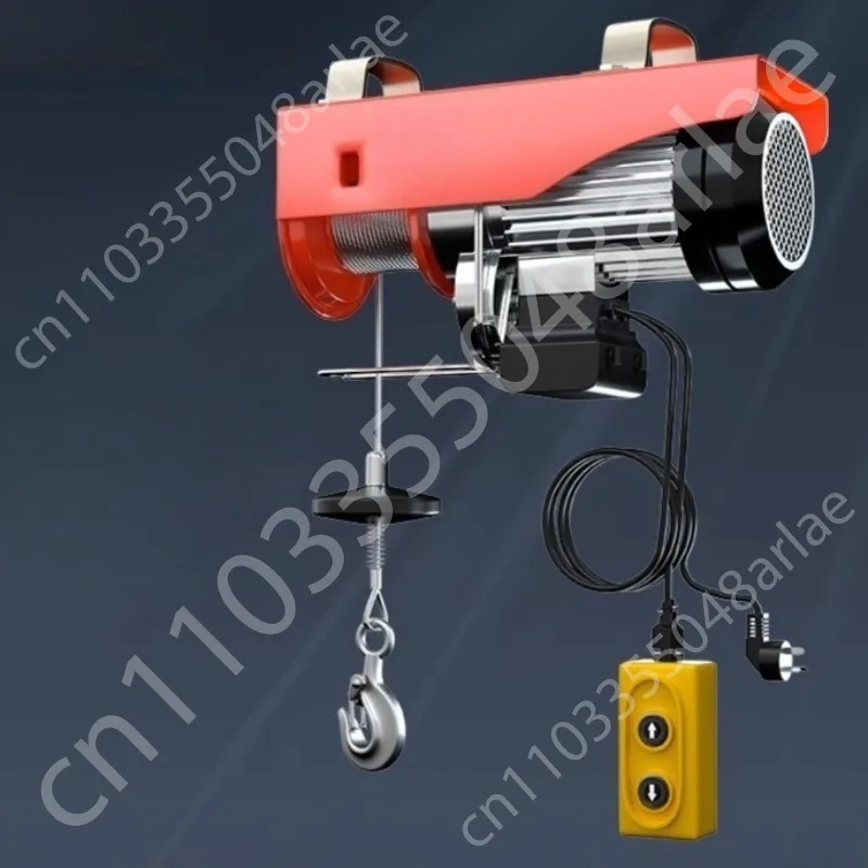 

Lifting crane 220v electric hoist household crane winch small lift hoist