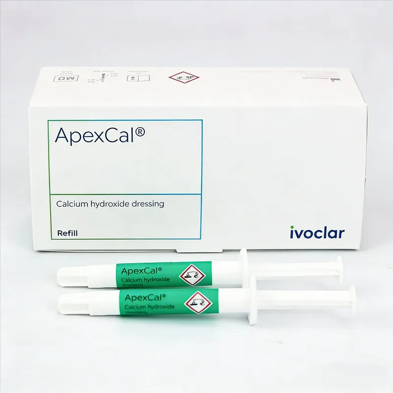2.5g Ivoclar ApexCal Refill Calcium Hydroxide Paste Dental Root Canal Temporary Disinfection Oral Cavity Nursing Repair Material