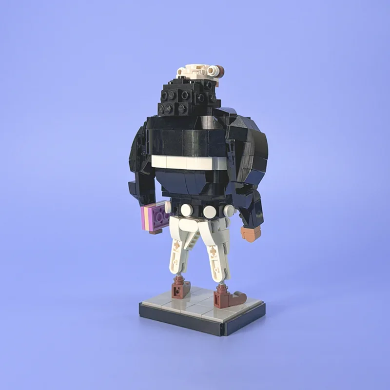 373개 조각 MOC 원피스 바톨로미우 쿠마 - 해적 모험 - 모듈식 블록 - 교육용 모델 - 생일 DIY 선물