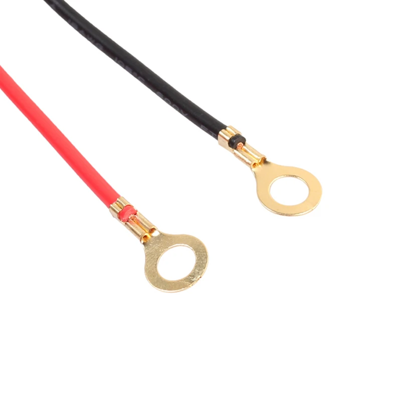 Cabo USB Cabo de Alimentação com Fusível, 18AWG, 10A, Fio de Cobre, Carregador Automotivo, Isqueiro, Cabo de Instalação, 1m, 3,2 pés, Carregador Automotivo