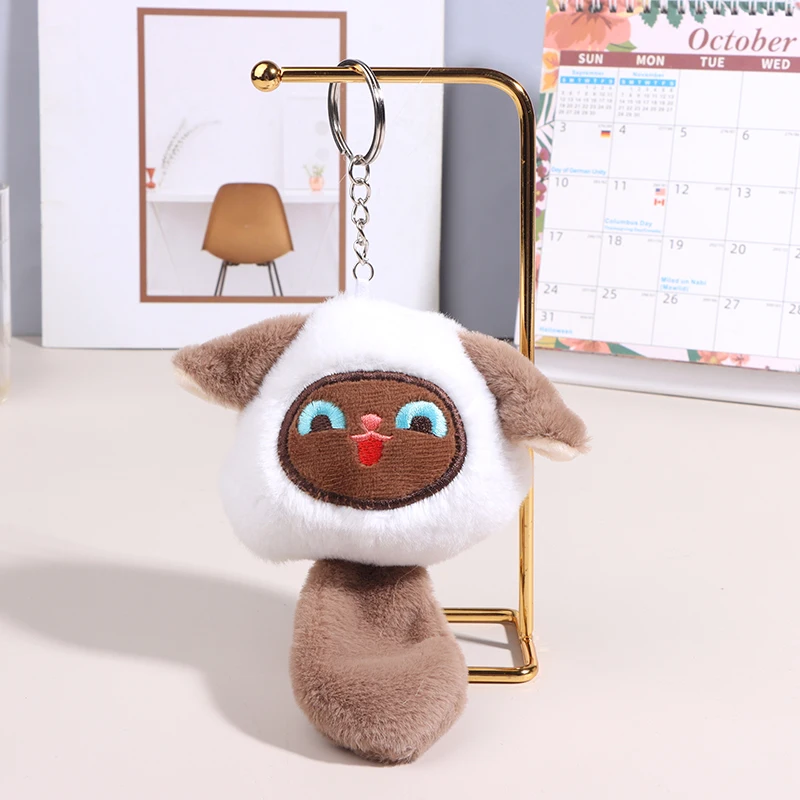 Accesorio Bolso Gato Peluche Llavero De Gato De Peluche Quorvex - Muñeco Suave Con Colgante, Regalo Tierno Para Niños Y Amantes De Los Gatos Accesorio Bolso Llavero Gato Accesorio Bolso Gato Peluche Llavero De Gato De Peluche Quorvex - Muñeco Suave Con Colgante, Regalo Tierno Para Niños Y Amantes De Los Gatos Accesorio Bolso Llavero Gato