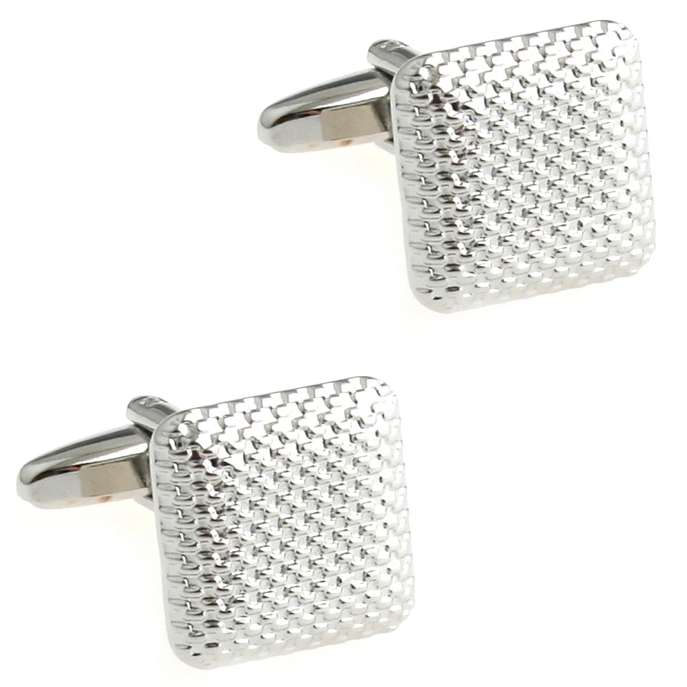 4 Styles TZG Stainless Steel Cufflinks Men Cuff Links Square Round 1 Pair Shipping