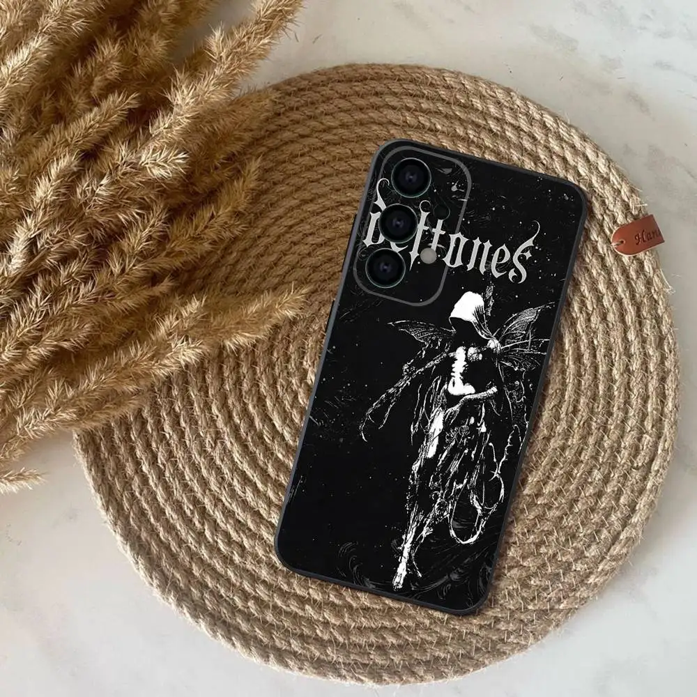 Phone Case For Samsung S25,S24,S21,S22,S23,S30,Ultra,S20,Plus,Fe,Lite,Note,10,9,Band D-Deftones 5G Black Cover