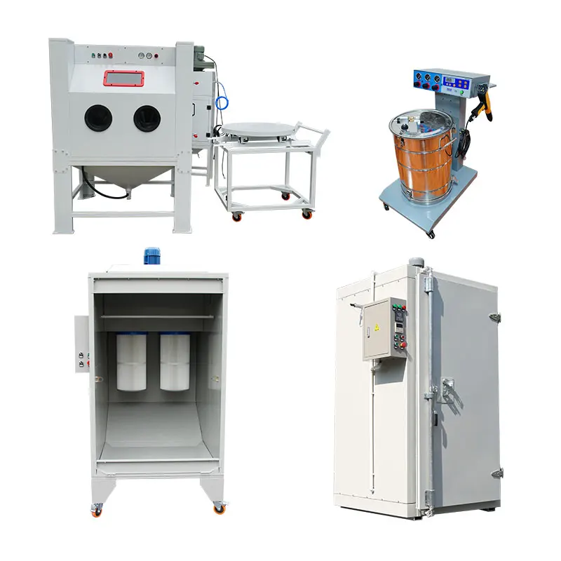 

Small Powder Coating Setup Powder Coating Spray Machine Package for Small Workshop