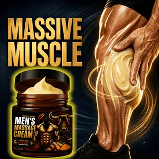 Men's Abdominal Firming Massage Cream Plant Extract Body Shaping Care Cream for Waist, Abdomen, Arms, Legs, and Buttocks Skin Care, Can Be Used Day and Night, 60g