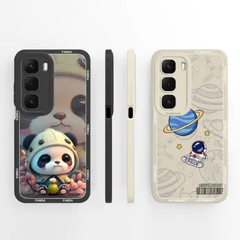 Pouzdro na telefon Infinix Hot 60 60i 5G s krásnými květinovými vzory a měkkým tekutým silikonovým zadním krytem pro Infinix Hot60 s ochranou proti pádu 10 nejlepší prodej Příslušenství k telefonům Infinix - №8