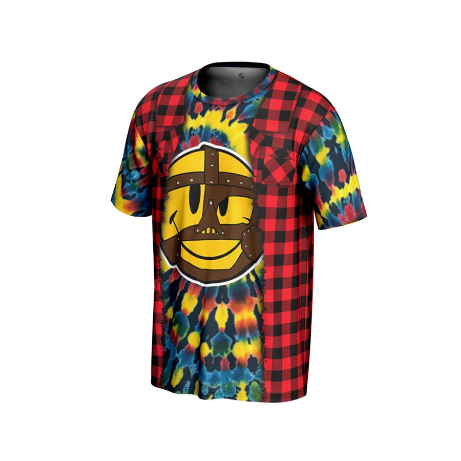 Men Mick Foley Cosplay T Shirt Fashionable Street Trend Loose Breathable Outdoor Activity Sports