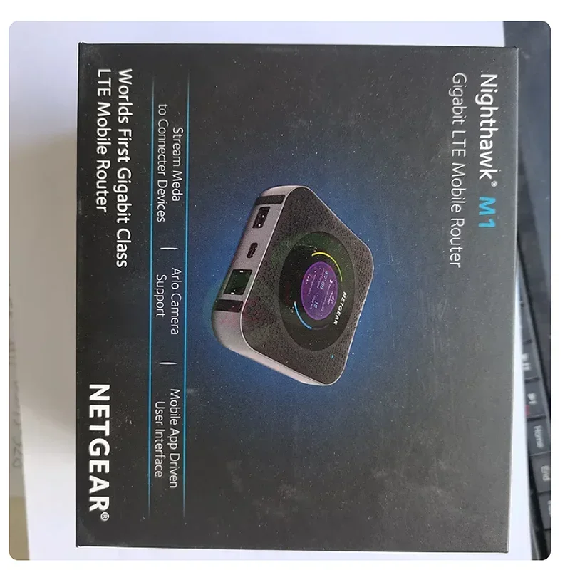 M1 Netgear Nighthawk Mr1100 4GX 기가비트 LAN/WAN Rj45 LTE 모바일 라우터 모뎀, 심 슬롯 잠금 해제, 3G 4G 라우터