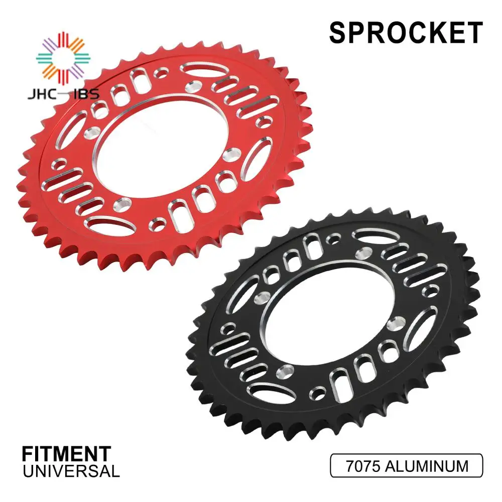 Motorcycles 41T 43T 428 Chain Sprocket High Sthength Steel For KTM HONDA YAMAHA KAWASAKI Universal Dirt Pit Bike Motocross Parts