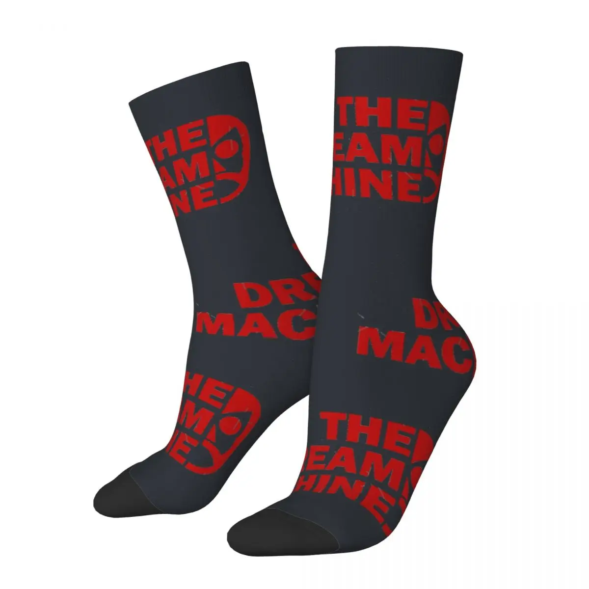 The Dream Machine Memphis Wrestling Men's Socks Unisex Sexmachine Pattern Printed Crew Sock Boys official-website tops fugees