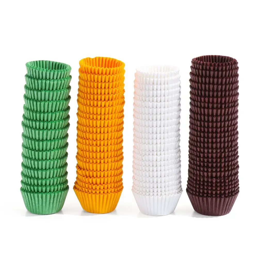 500/1000PCS Tray Baking Cup Party Supplies Pastry Tools Cupcake Wrappers Chocolate Paper Liners Cake Paper Cups Muffin Cases