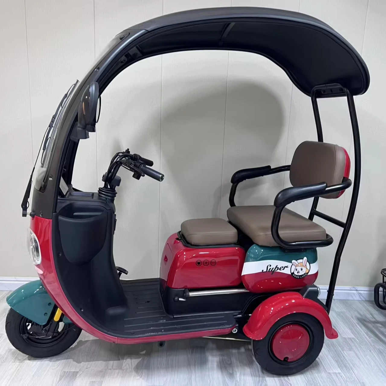 800W Motor, 60V20A Lead-acid Battery, Electric Tricycle with a Range of 80 Kilometers, 2-year Warranty, Factory Direct Sales