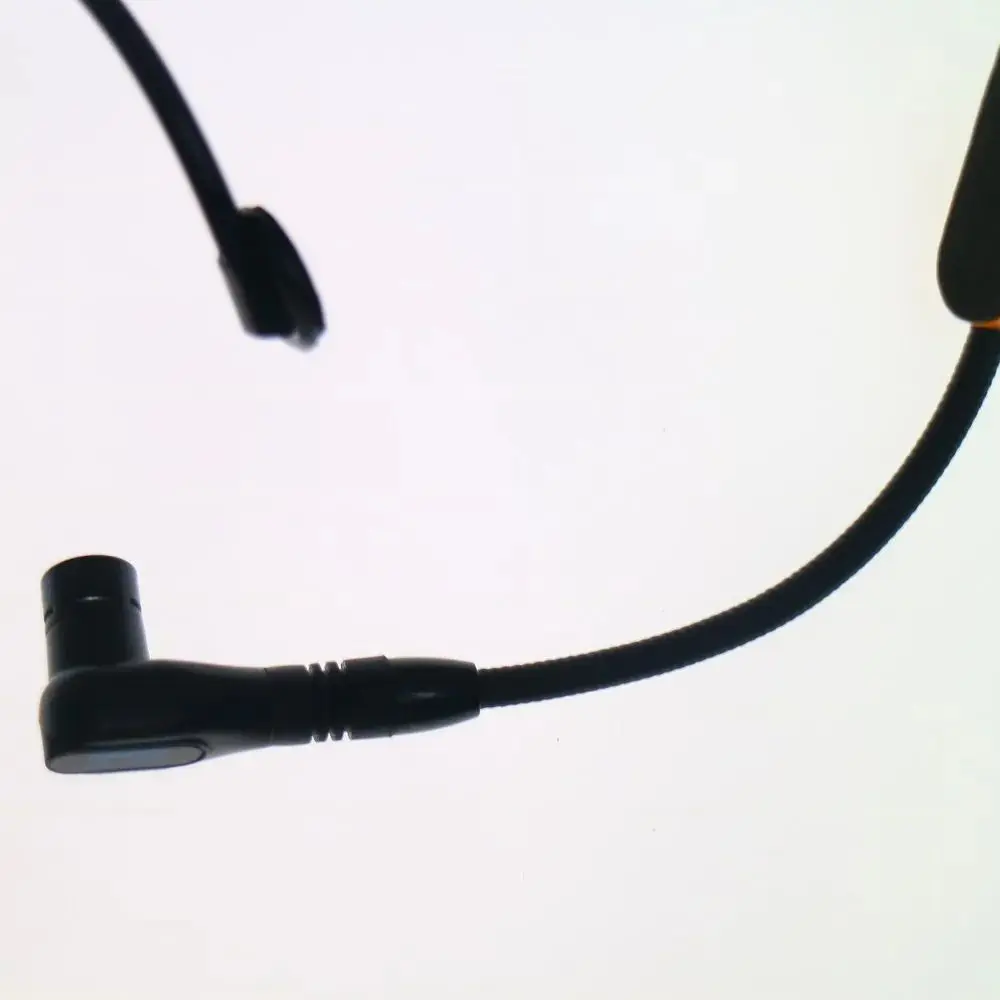 SM31 برتقالي-أسود رئيس ميكروفون قلبي الرأس 4Pin TA4F ل Shure QLX QLX GLX BLX سماعة BeltPack نظام Beta98 H/C Core