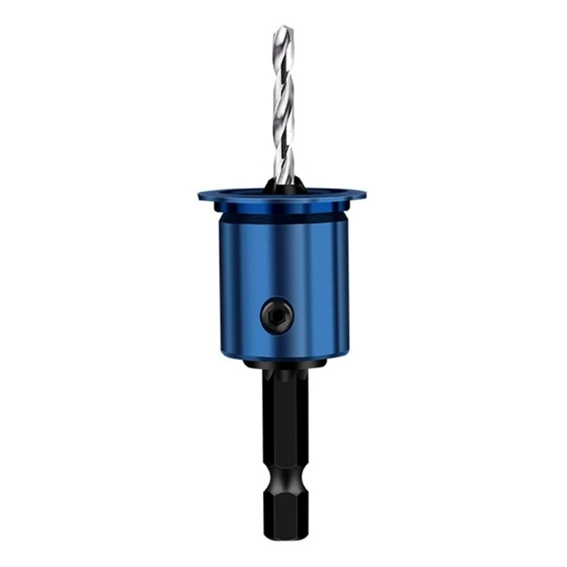 

652F 8mm Shank Drills Bit Countersink Drills Router Bit Woodworking Tool With Hexagon Wrench Woodworking Tool