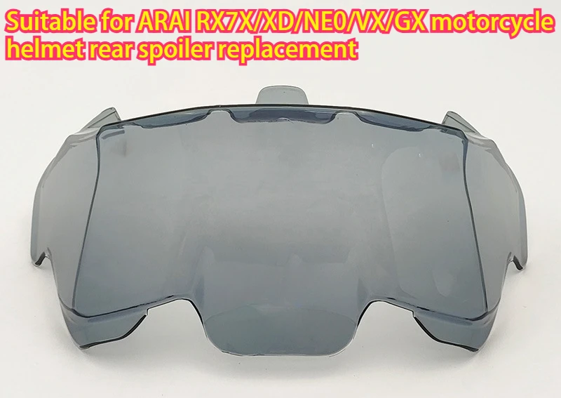 Suitable for ARAI RX7X/XD/NE0/VX/GX motorcycle helmet rear spoiler replacement, helmet tail parts and accessories