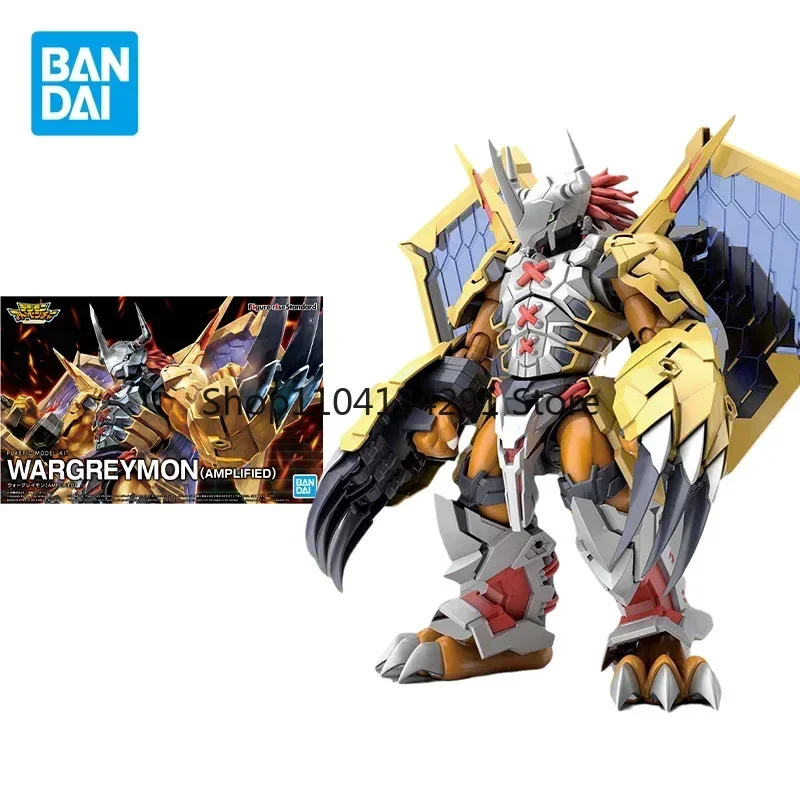 Bandai Original Digital Monster Figure-rise Standard Anime Figure Modello WARGREYMON AMPLIFIED Action Figure Giocattoli Regali per I Bambini