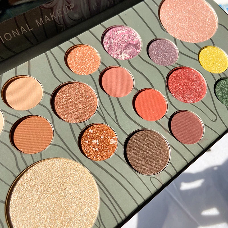 Eyeshadow Palettes 18 Colors Eye Shadow Palettes Highly Pigmented Matte Shimmer Makeup Palettes Highlighter Cosmetics Gift