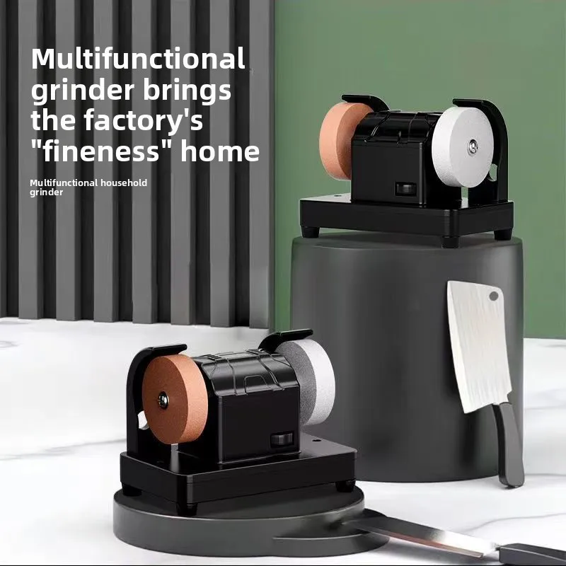 

Small Grinder Knife Sharpener Motor Modified Desktop Grinding and Polishing Miniature Electric Automatic Knife Sharpener Bracket