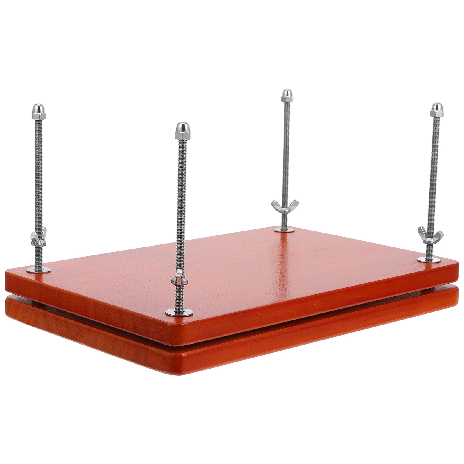 Wood Bookbinding Press Machine Sturdy Wooden Book Press for Book Repair Artistic Projects Flower Pressing Bookbinding Supplies