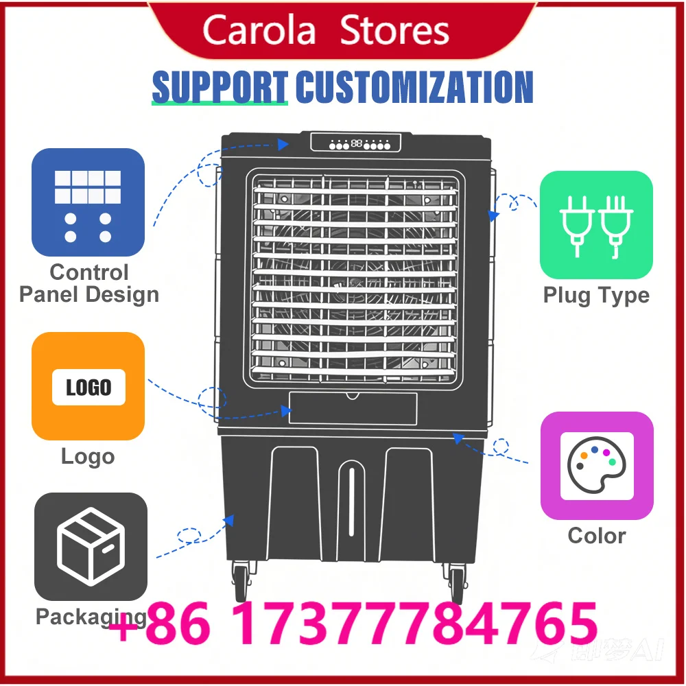 Wholesale Price 20000CMH Industrial Water Cooling hine Water air Conditioners Industrial Evaporative air Coolers Oem Odm