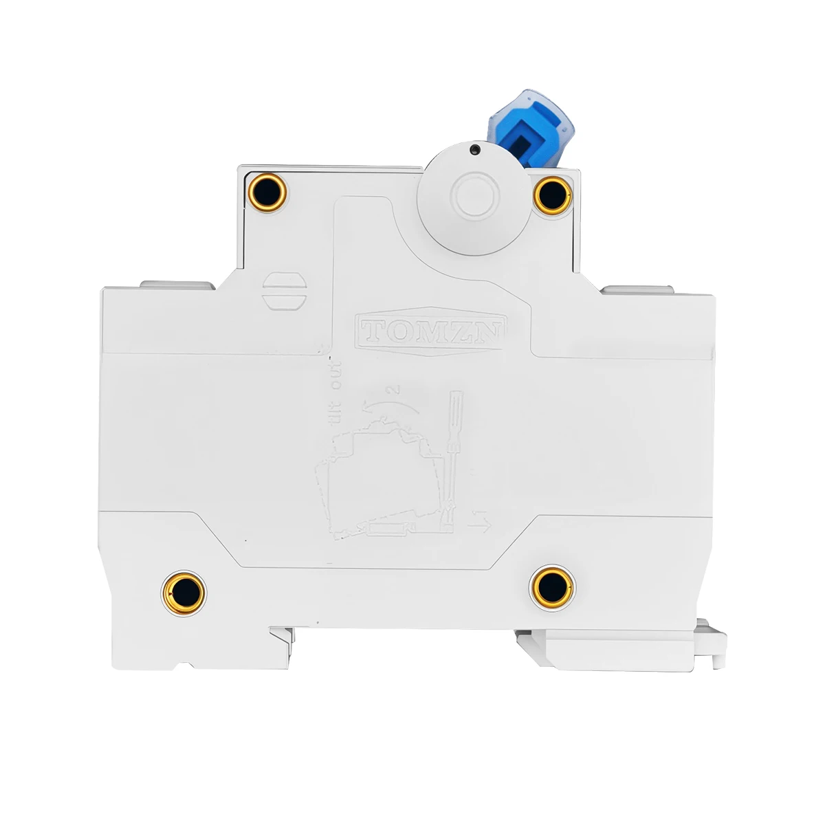 TOB1-125 AC MCB de alta corriente 2P 80A 100A 125A 220V 400V ~ 50Hz/60Hz disyuntor en miniatura interruptor 10kA para seguridad eléctrica