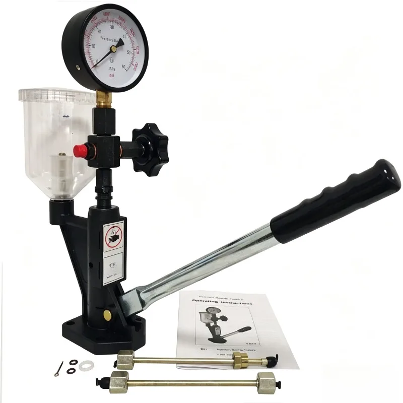 S60H Nozzle Pop‑pressure Tester, Adjustable Frequency & Pulse Width, Full Accessories, Auto Service Maintenance Instrument