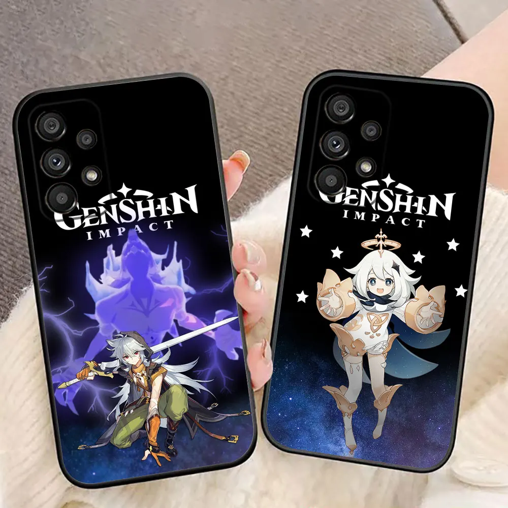 

Hot Game G-Genshin Impact Phone Case For Samsung A14 A15 A16 A22 A23 A26 A32 A35 A36 A51 A52 A53 A54 A55 A56 A71 A72 A73 Case