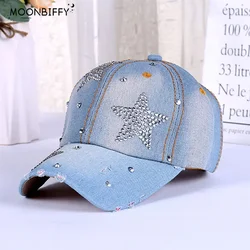 Kobiety Kapelusz Diamentowy Kwiat Kowboj Kobieta Kość Czapka Z Daszkiem Letni Styl Casquette Jeans Kapelusz Kowbojski Kapelusz Czapki Z Daszkiem Chapeau Femme