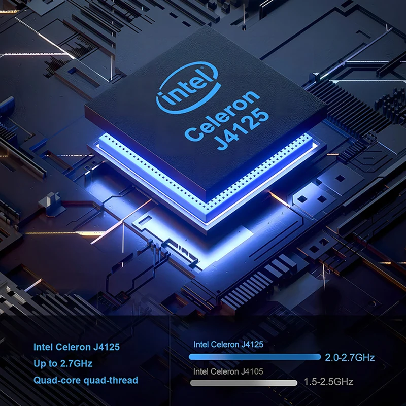 Neuer celeron j4125 n41008g 256g 16g 512g 32g 1t Quad-Core-Dual-Netzwerk 2com Mini-Wand-Mini-Host-Soft-Routing-Desktop-Computer