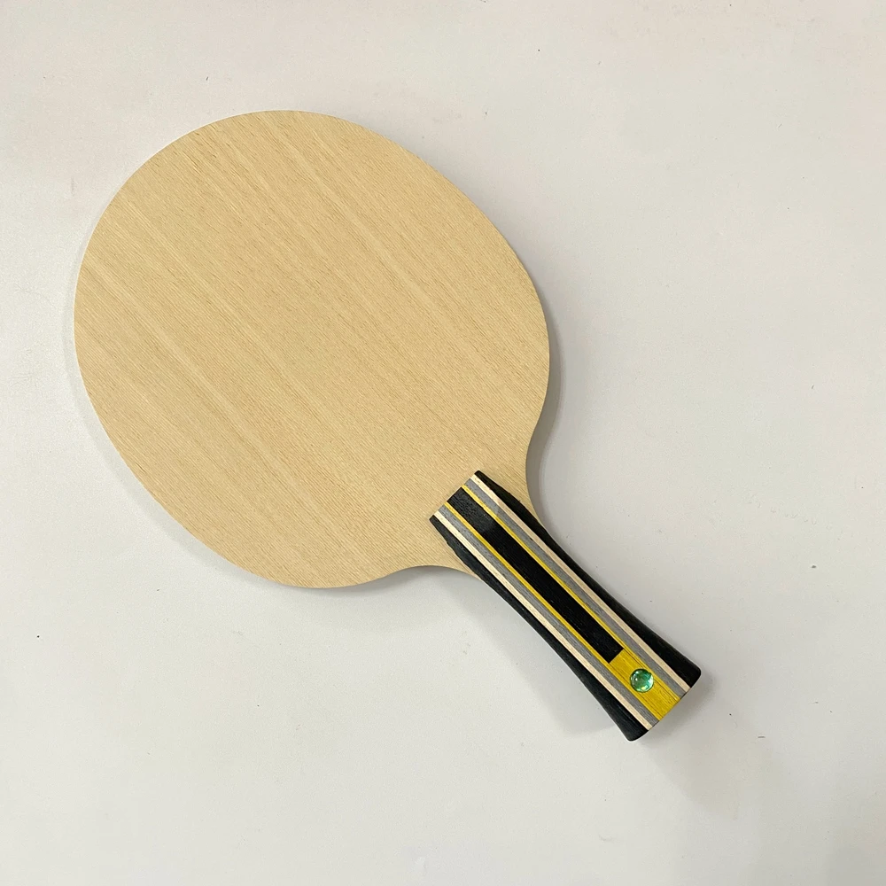 DIY Super ZL Carbon Fiber Table Tennis Blade Offensive Long Handle Ping Pong Bat For Raquet Sports